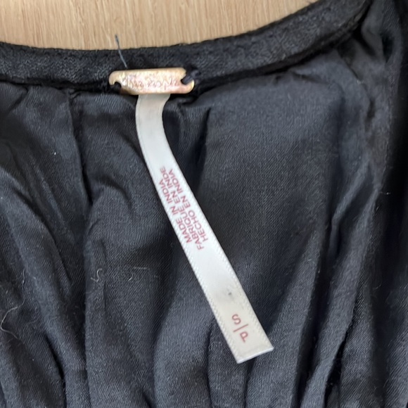Free People String of Hearts Maxi Dress, BLACK SIZE SMALL NEW.  0211 - Picture 10 of 11